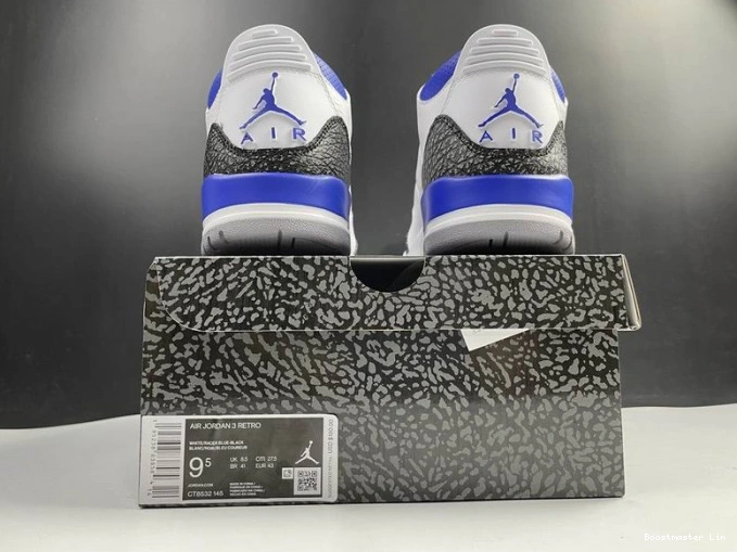 Bmlin shoes CT8532-145 Blue Racer Air 3 Jordan 0801